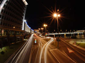 Linz bei Nacht / Flickr Creative Common Licence